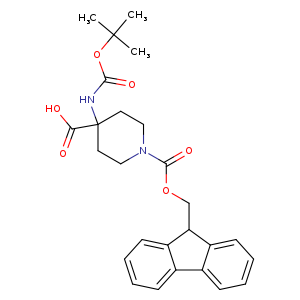4-TERT-BUTOXYCARBONYLAMINO-PIPERIDINE-1,4-DICARBOXYLIC ACID MONO-(9H-FLUOREN-9-YLMETHYL) ESTER