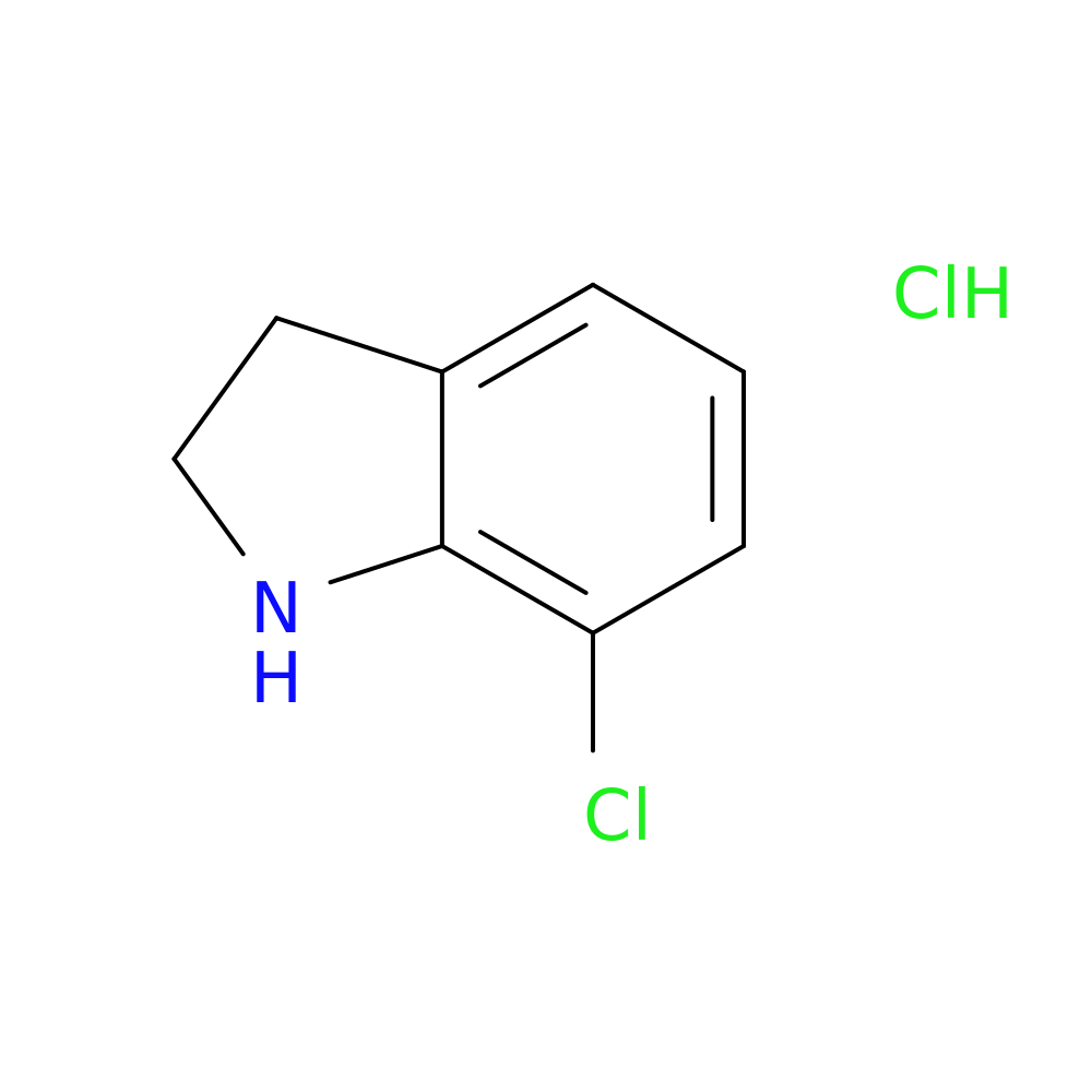 7-chloro-2,3-dihydro-1H-indole hydrochloride