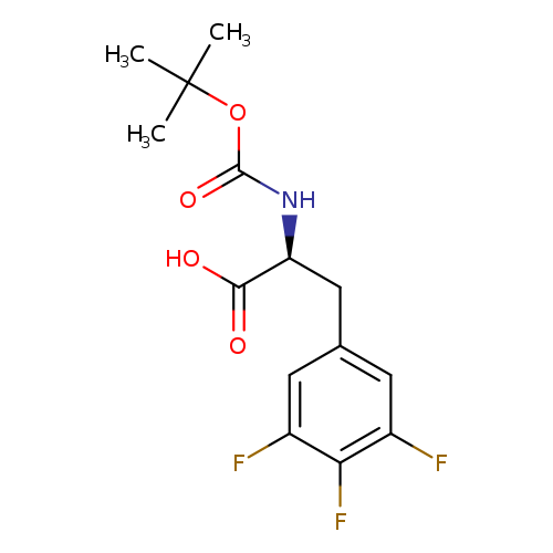 L-Phenylalanine, N-[(1,1-dimethylethoxy)carbonyl]-3,4,5-trifluoro-