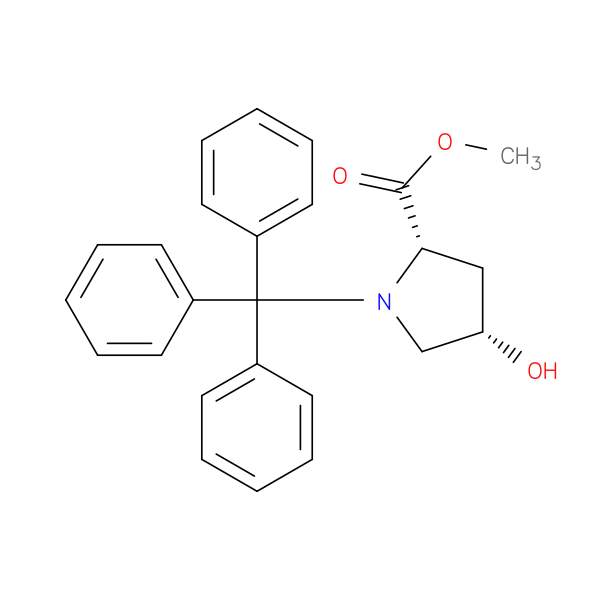 (2S,4S)-Methyl 4-hydroxy-1-tritylpyrrolidine-2-carboxylate