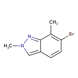 6-BROMO-2,7-DIMETHYL-2H-INDAZOLE