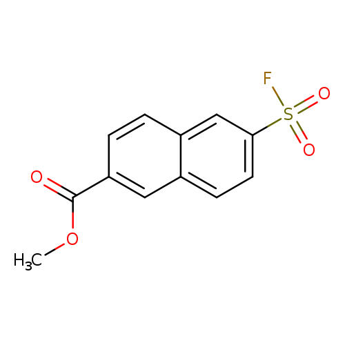 methyl6-(fluorosulfonyl)naphthalene-2-carboxylate