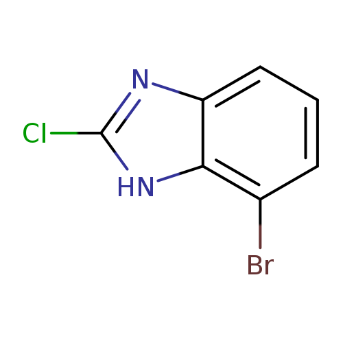 1H-Benzimidazole, 7-bromo-2-chloro-