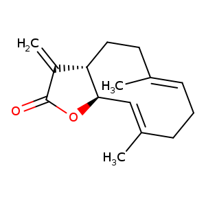 (3aS,6E,10E,11aR)-3a,4,5,8,9,11a-Hexahydro-6,10-dimethyl-3-methylenecyclodeca[b]furan-2(3H)-one