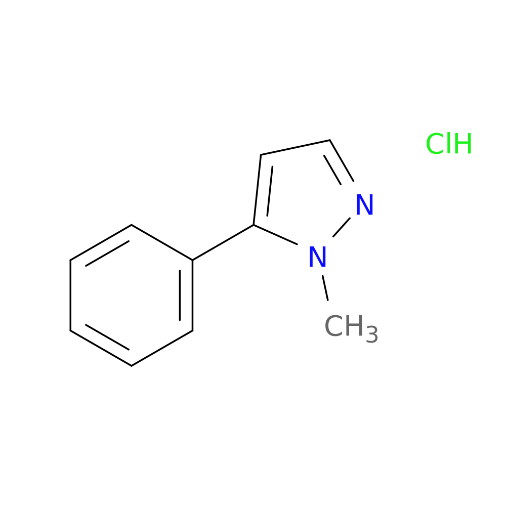 1-methyl-5-phenyl-1H-pyrazole hydrochloride