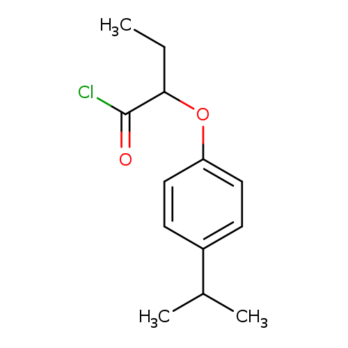 2-(4-Isopropylphenoxy)butanoyl chloride