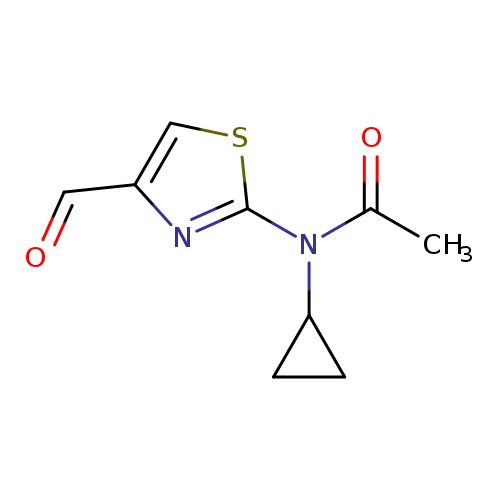 N-Cyclopropyl-n-(4-formyl-1,3-thiazol-2-yl)acetamide