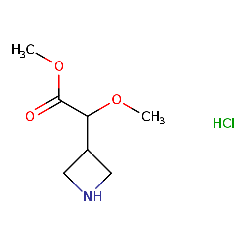 methyl 2-(azetidin-3-yl)-2-methoxyacetate hydrochloride