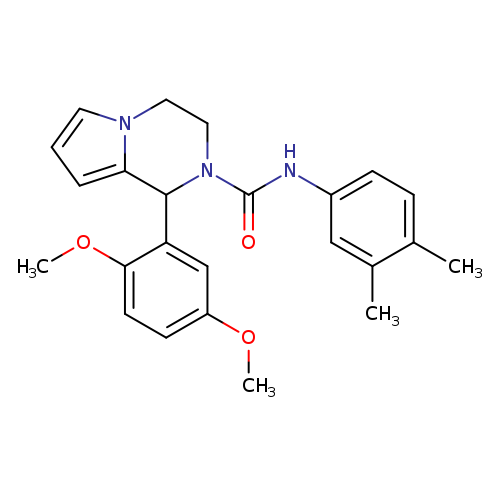 1-(2,5-dimethoxyphenyl)-N-(3,4-dimethylphenyl)-1H,2H,3H,4H-pyrrolo[1,2-a]pyrazine-2-carboxamide