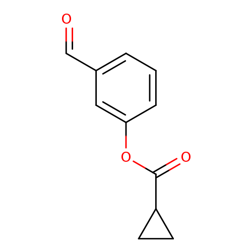 3-Formylphenyl cyclopropanecarboxylate