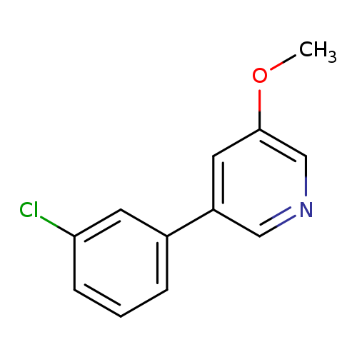 3-(3-Chlorophenyl)-5-methoxypyridine