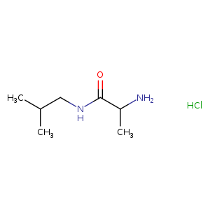 2-Amino-N-isobutylpropanamide hydrochloride