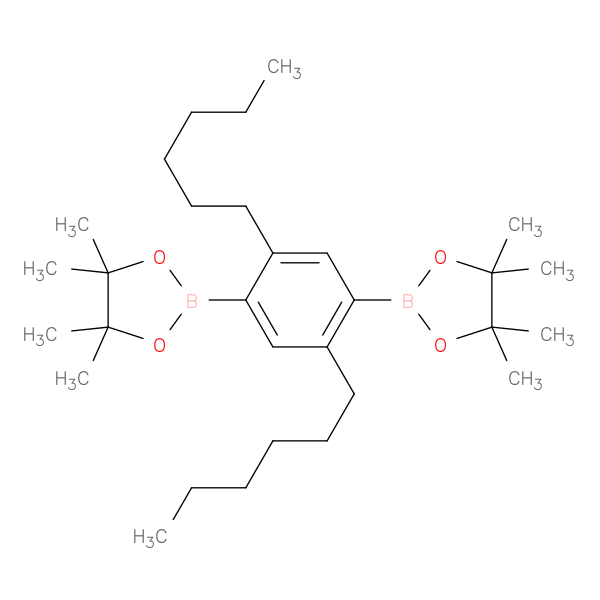1,4-Bis(4,4,5,5-tetramethyl-1,3,2-dioxaborolan-2-yl)-2,5-dihexylbenzene