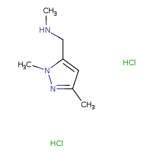 [(1,3-dimethyl-1H-pyrazol-5-yl)methyl](methyl)aminedihydrochloride