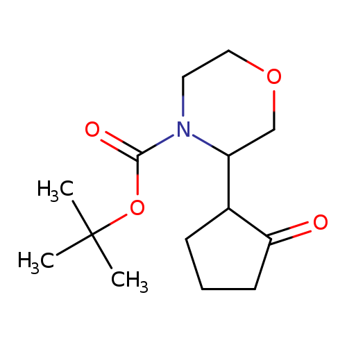 tert-Butyl 3-(2-oxocyclopentyl)morpholine-4-carboxylate