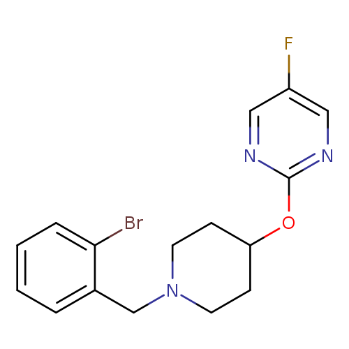 2-({1-[(2-bromophenyl)methyl]piperidin-4-yl}oxy)-5-fluoropyrimidine