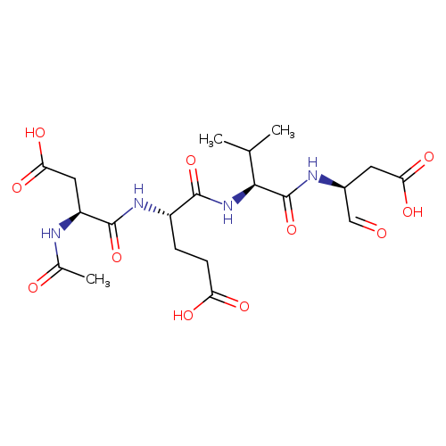 L-Valinamide,N-acetyl-L-a-aspartyl-L-a-glutamyl-N-(2-carboxy-1-formylethyl)-