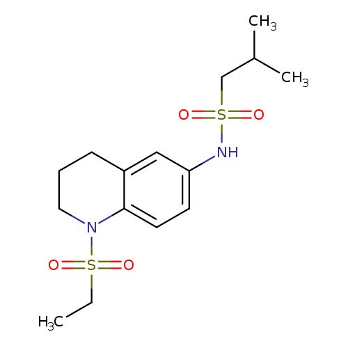 N-[1-(ethanesulfonyl)-1,2,3,4-tetrahydroquinolin-6-yl]-2-methylpropane-1-sulfonamide