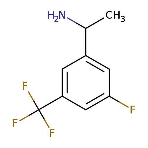 1-[3-Fluoro-5-(trifluoromethyl)phenyl]ethan-1-amine
