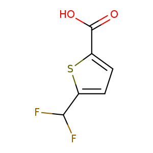 5-(difluoromethyl)thiophene-2-carboxylic acid