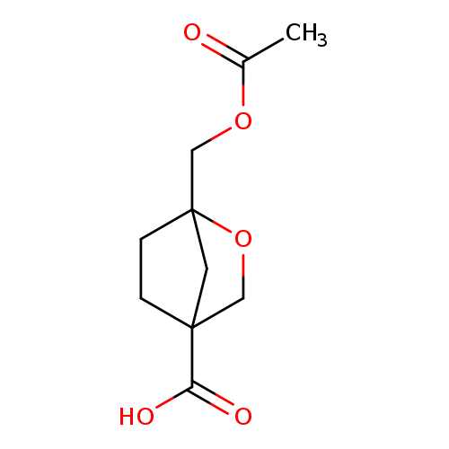 1-(acetoxymethyl)-2-oxabicyclo[2.2.1]heptane-4-carboxylic acid