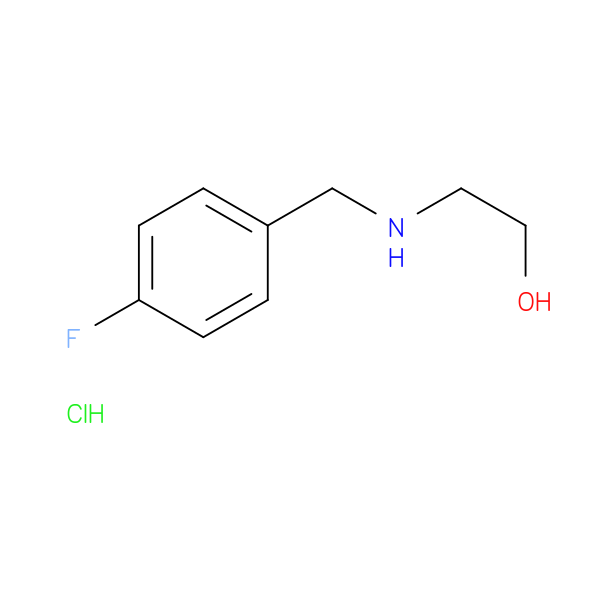 2-[(4-Fluorobenzyl)amino]ethanol hydrochloride