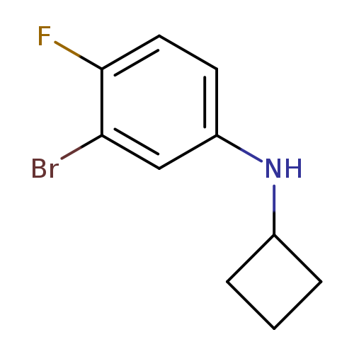 3-bromo-N-cyclobutyl-4-fluoroaniline