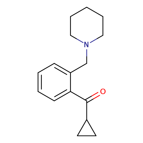 Cyclopropyl 2-(piperidinomethyl)phenyl ketone