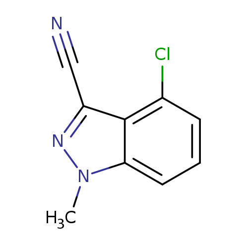 4-Chloro-1-methyl-1h-indazole-3-carbonitrile