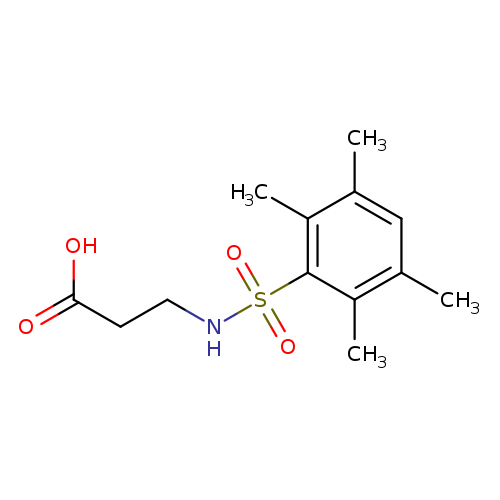 n-[(2,3,5,6-tetramethylphenyl)sulfonyl]-beta-alanine