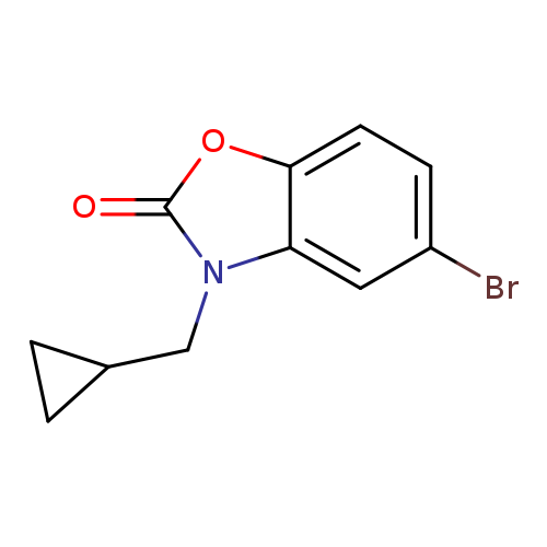 5-Bromo-3-(cyclopropylmethyl)-1,3-benzoxazol-2(3H)-one