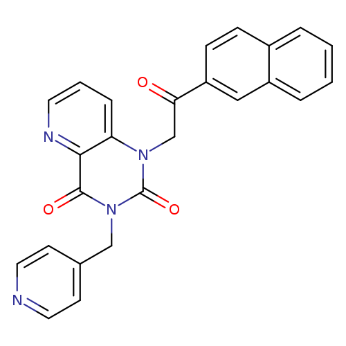 1-[2-(naphthalen-2-yl)-2-oxoethyl]-3-[(pyridin-4-yl)methyl]-1H,2H,3H,4H-pyrido[3,2-d]pyrimidine-2,4-dione