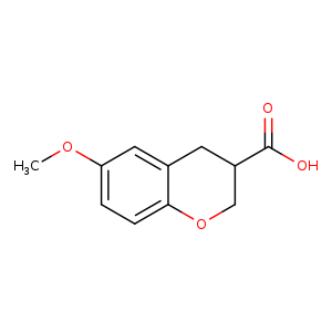 2H-1-Benzopyran-3-carboxylic acid, 3,4-dihydro-6-methoxy-