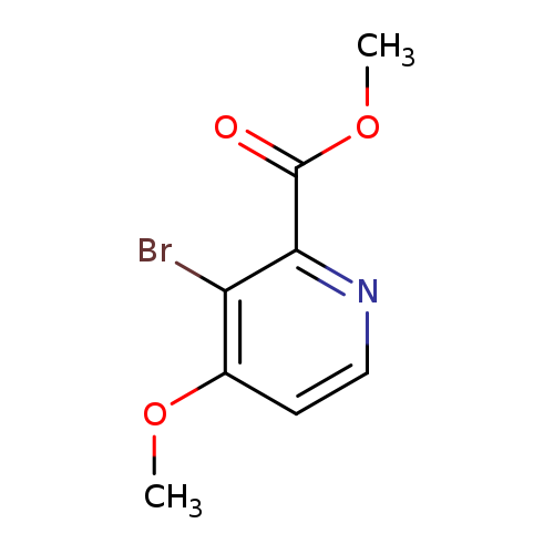 METHYL 3-BROMO-4-METHOXYPYRIDINE-2-CARBOXYLATE