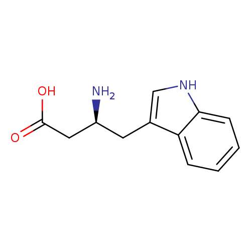 1H-Indole-3-butanoic acid, β-amino-, (βS)-