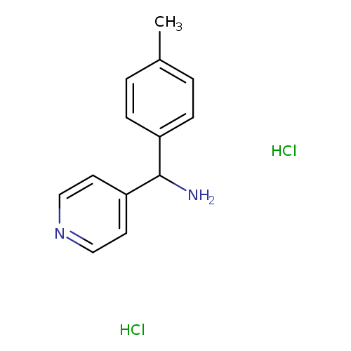 [(4-Methylphenyl)(4-pyridinyl)methyl]amine dihydrochloride