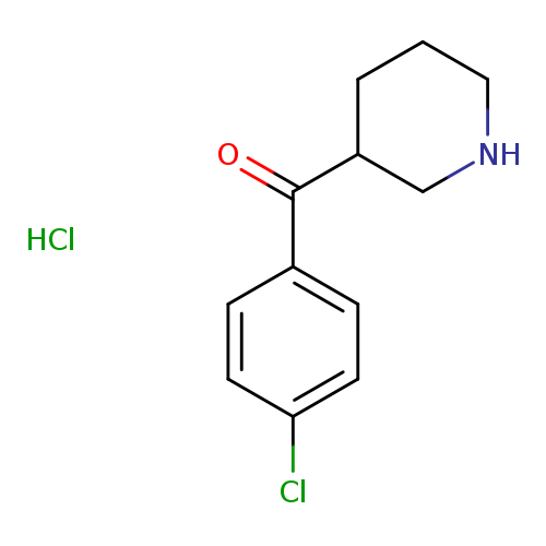(4-Chlorophenyl)(piperidin-3-yl)methanone hydrochloride