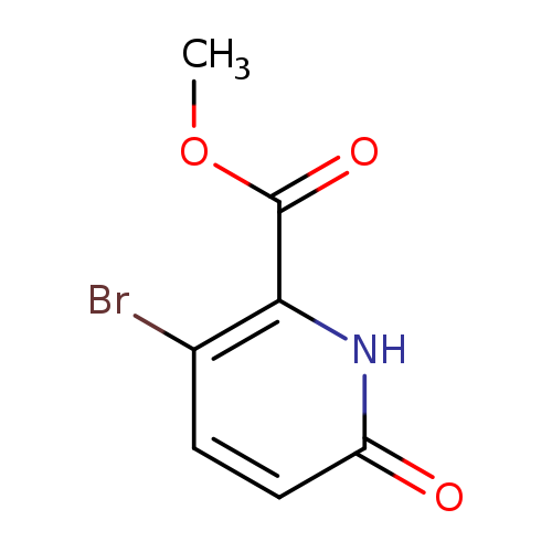 2-Pyridinecarboxylic acid, 3-bromo-1,6-dihydro-6-oxo-, methyl ester