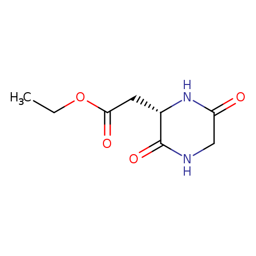 ethyl 2-[(2S)-3,6-dioxopiperazin-2-yl]acetate
