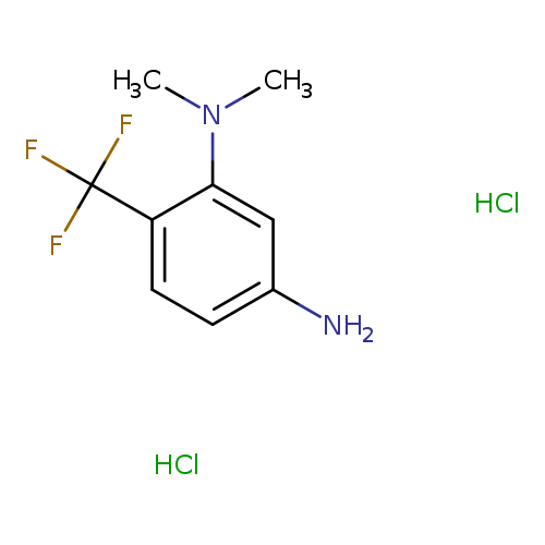 N1,N1-dimethyl-6-(trifluoromethyl)benzene-1,3-diamine dihydrochloride