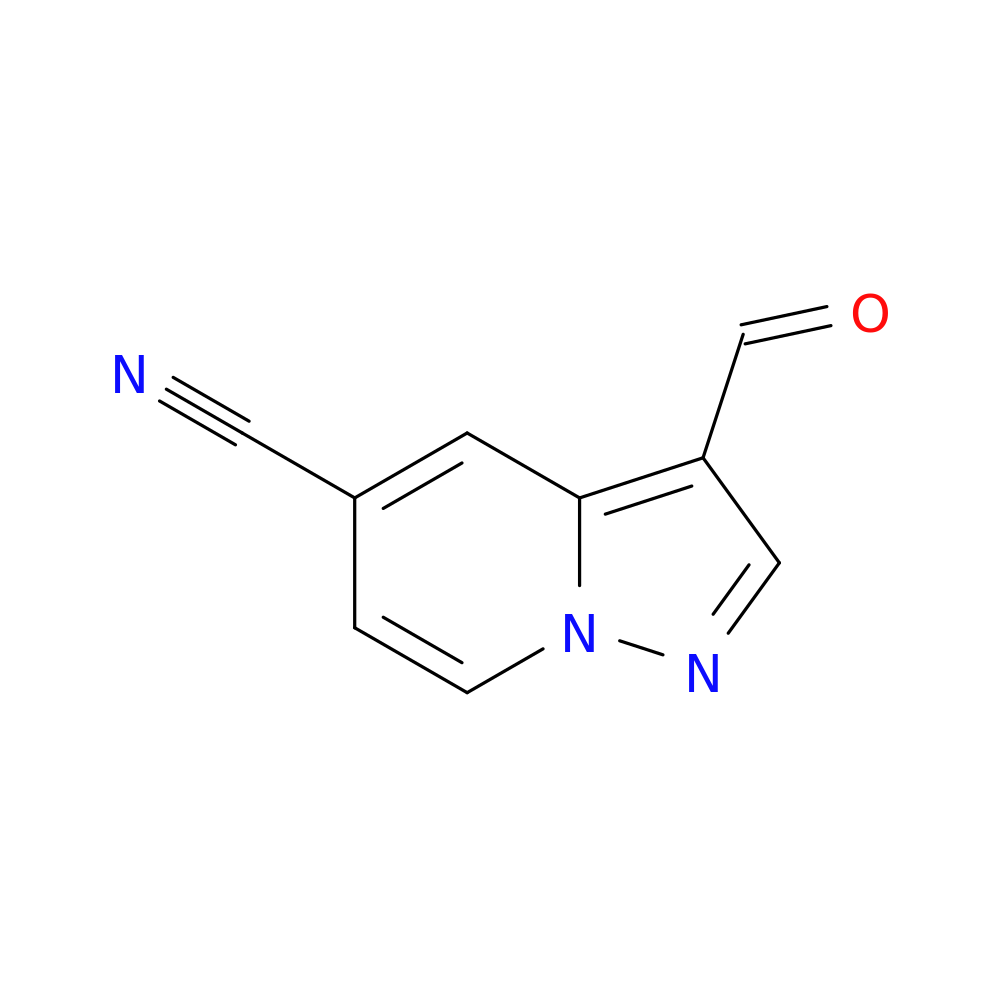 3-Formylpyrazolo[1,5-a]pyridine-5-carbonitrile