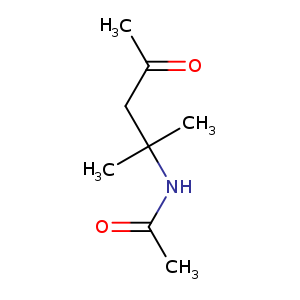 N-(1,1-Dimethyl-3-oxobutyl)acetamide