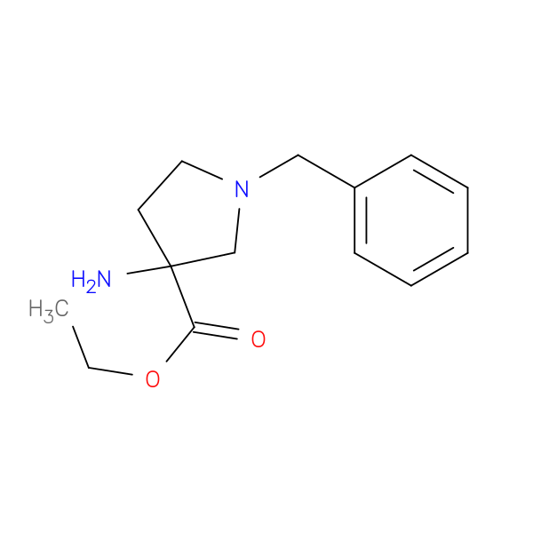 Ethyl 3-amino-1-benzylpyrrolidine-3-carboxylate
