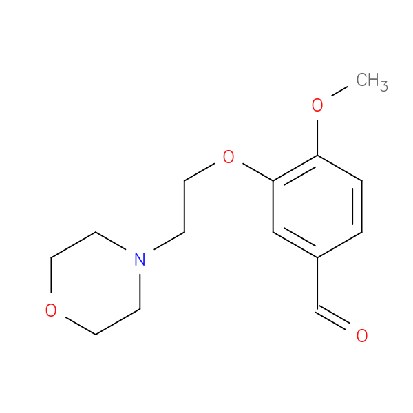 4-Methoxy-3-(2-morpholin-4-ylethoxy)benzaldehyde