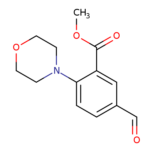 methyl 5-formyl-2-(morpholin-4-yl)benzoate