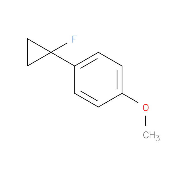 1-(1-fluorocyclopropyl)-4-methoxybenzene