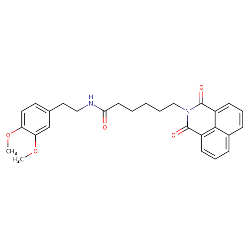 N-[2-(3,4-dimethoxyphenyl)ethyl]-6-{2,4-dioxo-3-azatricyclo[7.3.1.0^{5,13}]trideca-1(12),5,7,9(13),10-pentaen-3-yl}hexanamide