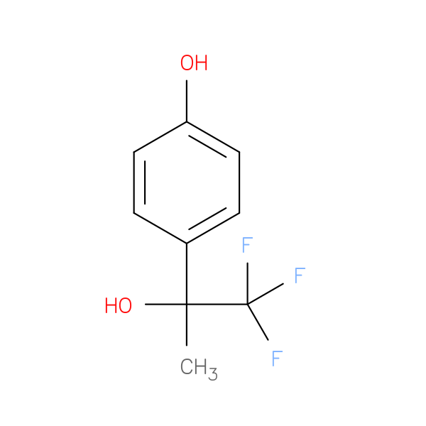 4-(1,1,1-Trifluoro-2-hydroxypropan-2-yl)phenol