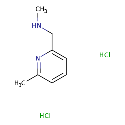 methyl[(6-methylpyridin-2-yl)methyl]amine dihydrochloride