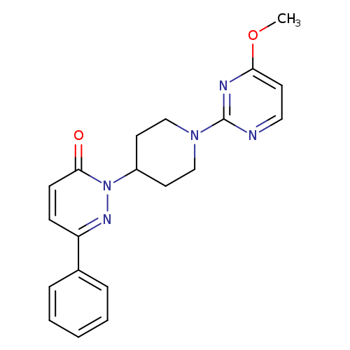 2-[1-(4-methoxypyrimidin-2-yl)piperidin-4-yl]-6-phenyl-2,3-dihydropyridazin-3-one